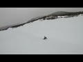 RC SLED SKEERIDE 2 LONG TRACK 175 ON DEEP SNOW.