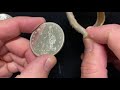 Unwrapping a Morgan Silver Dollar Roll Purchased from eBay - Morgan Dollar Coin Roll Hunting