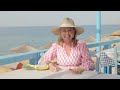 Anthea Turner at the Mistral Hotel Singles in Crete