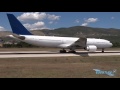 Close-up! Airbus A330 Takeoff with Awesome Engine Sound - Split Airport LDSP/SPU