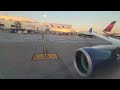 Delta Airlines Airbus A220-100 landing & taxi in Los Angeles on a beautiful but cool morning