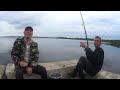 Рыбалка в Карельской деревеньки с Пристани!