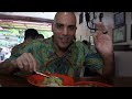 INSANE Indonesian street food in SURABAYA - World's #1 Soup + Cow's Nose Salad + Spicy seafood