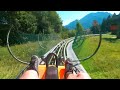 Oberammergau Alpine Coaster 4k (No Brakes)
