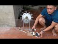 Make Your Own Mini Hydroelectric Power Plant At Home Simple And Effective