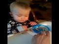 Funny Baby eating