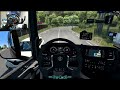 Insane 5 Trailer Road Train For Umbrella Corporation - Euro Truck Simulator 2 - Logitech G29 Setup