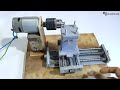 How to Make Lathe Machine At Home | सबसे आसान और टिकाऊ Lathe From PVC | Using 775 Motor