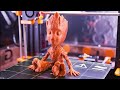 Baby Groot -  3D Printing Time Lapse
