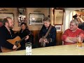 Gerry O Connor plays banjo in Owen Traynors bar