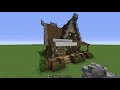 Minecraft Villager Houses: How to make a Butchers Shop in Minecraft Survival & Build a Town (2020)
