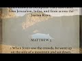 Holy Bible: Matthew 1 to 28 - Full (Contemporary English) With Text