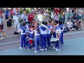 LAST DAY: Full Set Disneyland Resort 2022 All-American College Band at Main Street Station - 2 Cams