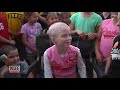 Friends Shave Their Heads With 7-Year-Old Battling Cancer