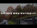 유리창엔 비