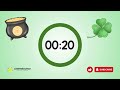 St Patrick's Timer For Kids - 15 Minutes Countdown Timer With Music | Classroom Countdown Timer