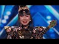 Nini SHREDS On Chinese Instruments! | Auditions | AGT 2024