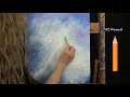 Learn How to Paint UNICORN MAGICAL MIST with Acrylic - Paint and Sip at Home - Step by Step Tutorial