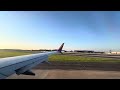 Early Morning Southwest Airlines 737-8H4 Arrival into Atlanta Hartsfield Jackson (KATL)