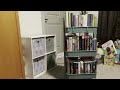 Bookshelf + TBR Cart Organization Video 📚 surrounded by books and i have never been happier ✨