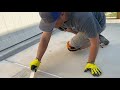 How to seal concrete control joints