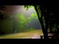 Rain Sound On Window with Thunder SoundsㅣBeat Insomnia, Sleep Music, Relaxation Sounds