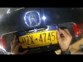 Acura TSX radio + back up camera install