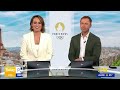 Massive security operation underway in Paris for the Olympic Games | 9 News Australia