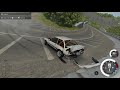 BeamNG drive drift crash 86 coupe