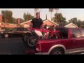 How to load two dirt bikes in a 5 1/2 foot truck bed and close tailgate