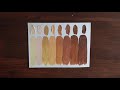 🌷 how to mix skin tones with gouache / painting process