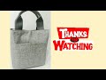 DIY_POCKET TOTE BAG||Tas Tote dengan Kantong_Tutorial #fabricbags #tutorial #totebag
