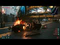 Cyberpunk 2077 - Guy gets in his car and dies