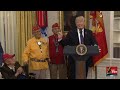 You will NOT BELIEVE what the Navajo Code Talkers just said about President Donald Trump