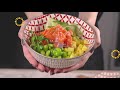 ASMR Salmon Poke Bowl For Dogs | Dog Chef Cuisine