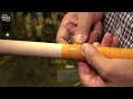 Only one in the World! Process of making billiards cue stick by Korean pool cue making master