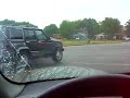 Jeep Cherokee burnout (Front Wheel Drive) 2