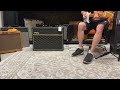 1964 Vox AC30 and Fender Masterbuilt '54 Reissue Strat - quick demo featuring Dana Olsen's knees!