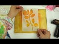 HOW to: Unique prints with Cyanotype and Gel Printing