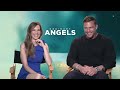 Hilary Swank and Alan Ritchson Argue Over Who's The Better Actor | ORDINARY ANGELS Funny Interview