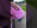 Going down a hill with my sister pt:5
