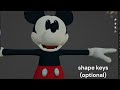 EPIC MICKEY RIG RERELEASE (with textures.)