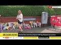 LIVE: Home Secretary Yvette Cooper lays down flowers after the Southport stabbings