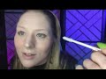 👽ASMR👽 Whisper ramble while I do our makeup: I trashed a video, space, school, science, and music