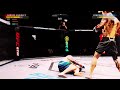 Crazy right hook KO (UFC4 Online)