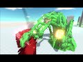 Biollante vs Godzilla and Kaiju Animal Revolt Battle Simulator