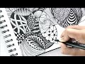 Zentangle art || Zentangle || Doodle art || Zendoodle || Zentangle patterns || Doodle patterns