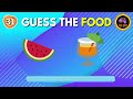 Can You Guess The FOOD By Emoji? 🍕 - Emoji quiz - IQS QUIZ.