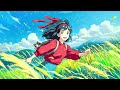 Ghibli healing and relaxation 🌎 Summer Ghibli BGM ⛅ Studio Ghibli music