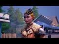 BROTHER vs SISTER - SHADOW MIDAS FIGHTS his ZOMBIE SISTER....... ( Fortnite )